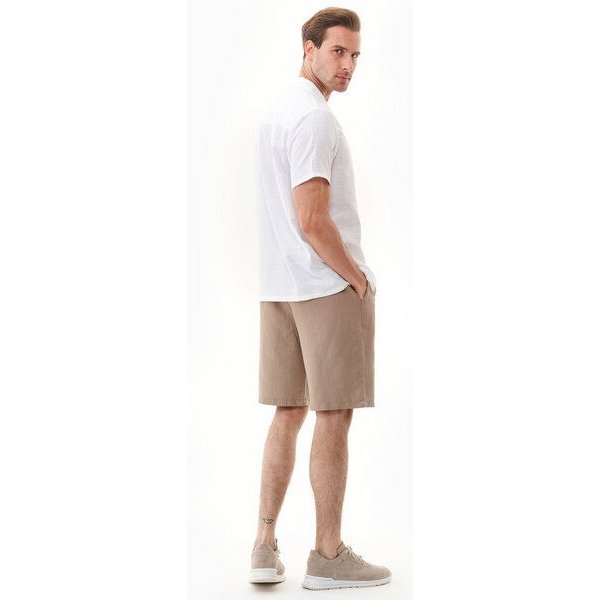 ORGANICATION Shorts aus TENCEL Lyocell und Leinen