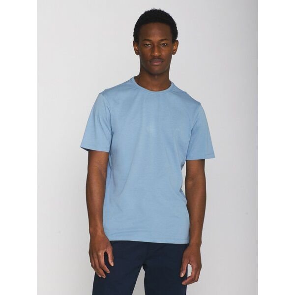 KnowledgeCotton Apparel Basic T-Shirt O-Neck aus Bio-Baumwolle
