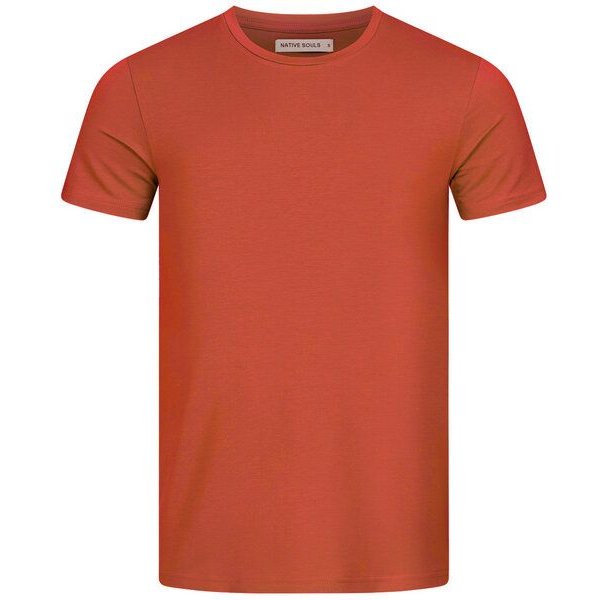 NATIVE SOULS Lyocell Herren T-Shirt, das Shirt aus Holz