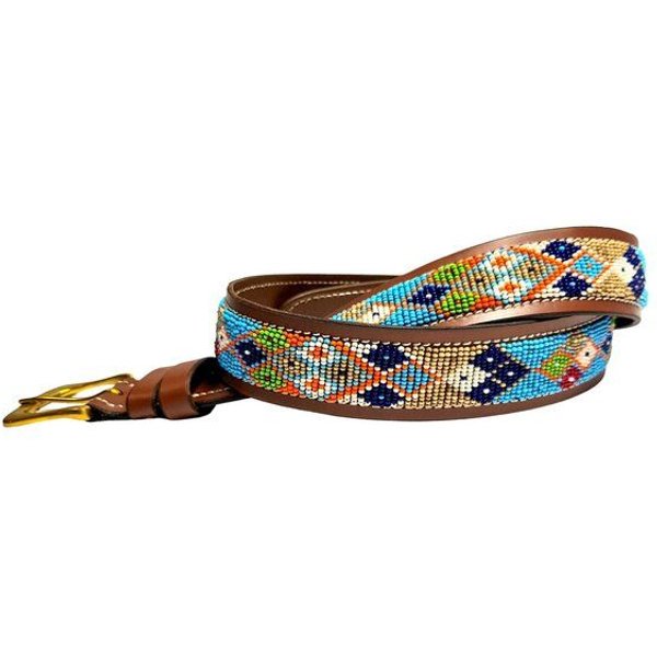 Zinj Design Massai Ledergürtel - San Tan Kenia - Unisex
