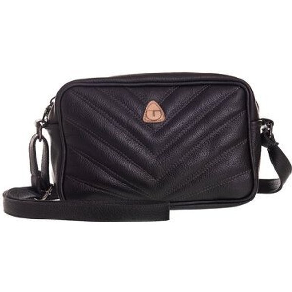 Ritagli di G Damen Umhängetasche YVONNE Leder - 100% Made in Italy
