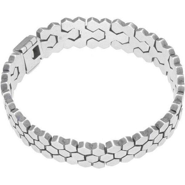 pakilia Silber Armband Hexagon – fair gehandelt & handgefertigt in Mexiko