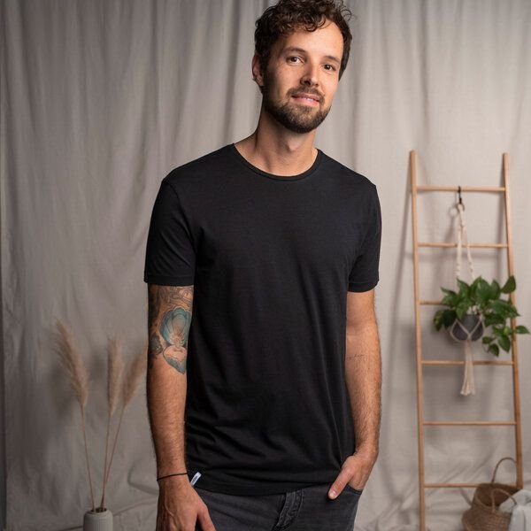 Vresh Clothing Ravi - Regular Fit T-Shirt mit TENCEL (TM) Lyocell