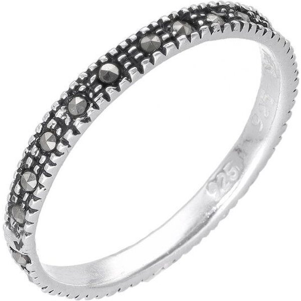 pakilia Silber Ring Pyrit Fair-Trade und handmade