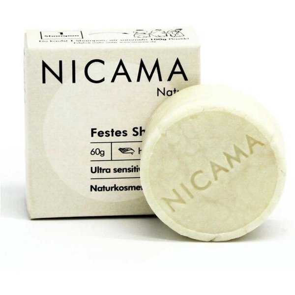 NICAMA Festes Shampoo Natur - Sensitiv