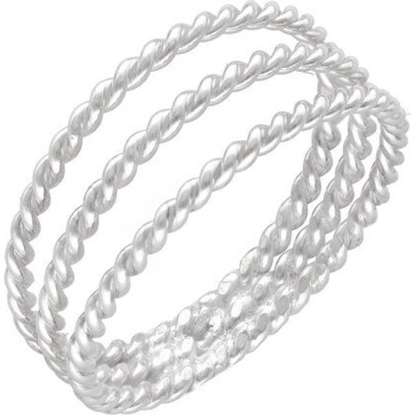 pakilia Silber Ring Kordel dreifach – fair gehandelt & handgefertigt in Mexiko