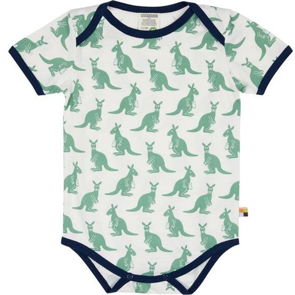 loud + proud Baby Body Kurzarm, GOTS-zertifiziert