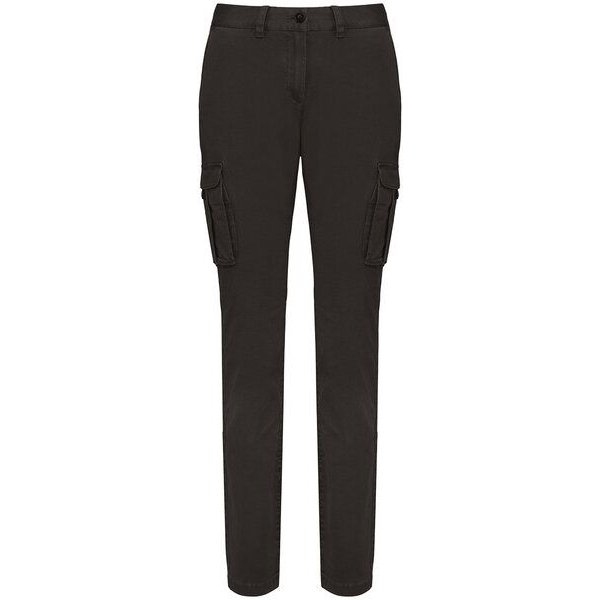 YTWOO Nachhaltige Cargohose für Damen aus Bio-Baumwolle und Elasthan für Komfort und Stil