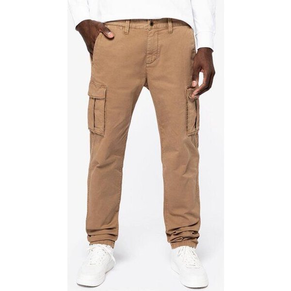 YTWOO Herren Cargohose aus Bio-Baumwolle und Elasthan