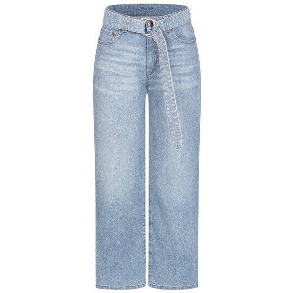 Feuervogl Flora | Wide Leg | High Waist | Ankle | Hemp Denim