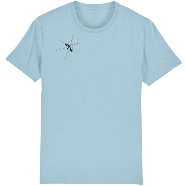 Spangeltangel T-Shirt "Schnake", Männershirt, Herrenshirt, bedruckt, Siebdruck, T-Shirt, Bio-Baumwolle