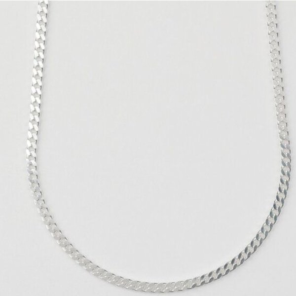 BELLYBIRD Jewellery PANZERKETTE - zarte Flachpanzerkette, längenverstellbar, 925 Silber