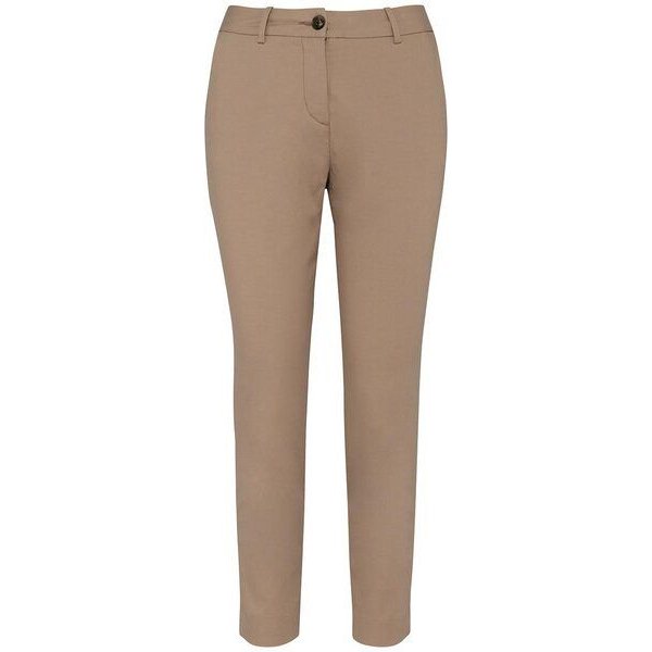 YTWOO Nachhaltige 7/8 Chino-Damenhose