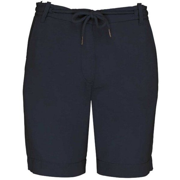 YTWOO Damen Bermuda-Shorts Straight Fit aus nachhaltigen Lyocellfasern und Leinen