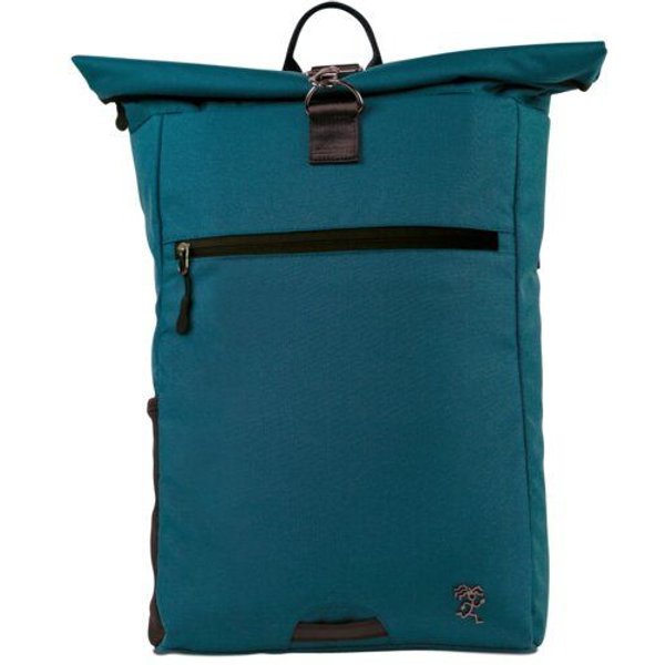 FUCHS & REBELL PIET Rolltop Rucksack – Stylisch & praktisch mit Rücken-Zipper