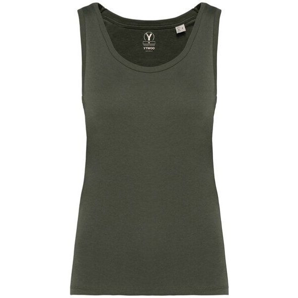 YTWOO Damen Tank Top aus 100% Bio-Baumwolle