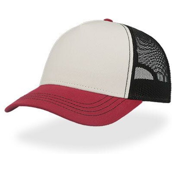 Atlantis Headwear Freizeit-Truckercap aus recyceltem Polyester-Segeltuch