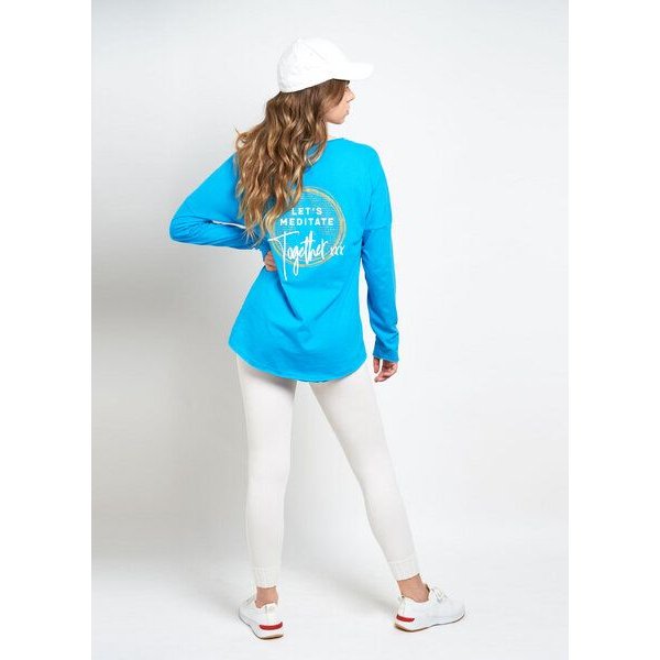 SPARKLES OF LIGHT Yoga Shirt | LET'S MEDITATE TOGETHER