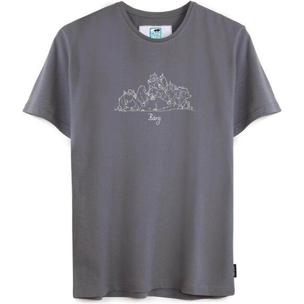 GARY MASH T-Shirt Bärg aus Biobaumwolle