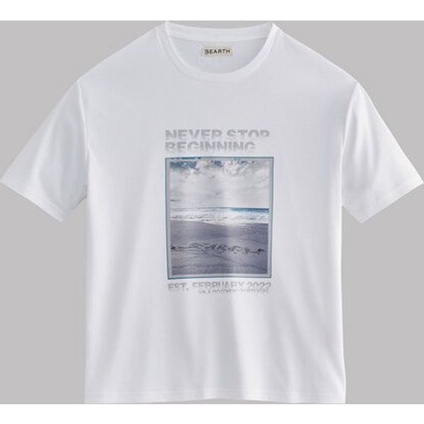 T-Shirt Unisex BEARTH Print Bio-Baumwolle