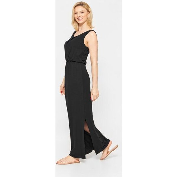 WiDDA berlin schwarzes Maxikleid MARLEN aus ECOVERO Jersey
