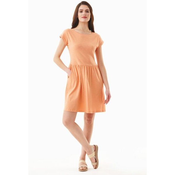 ORGANICATION Slub-Jersey-Kleid aus Bio-Baumwolle