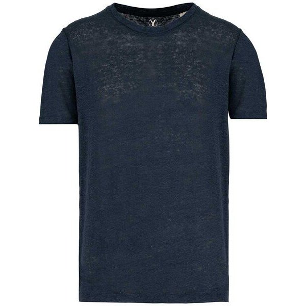 YTWOO Herren T-Shirt Rundhalsausschnitt aus 100% nachhaltigen Leinenfasern