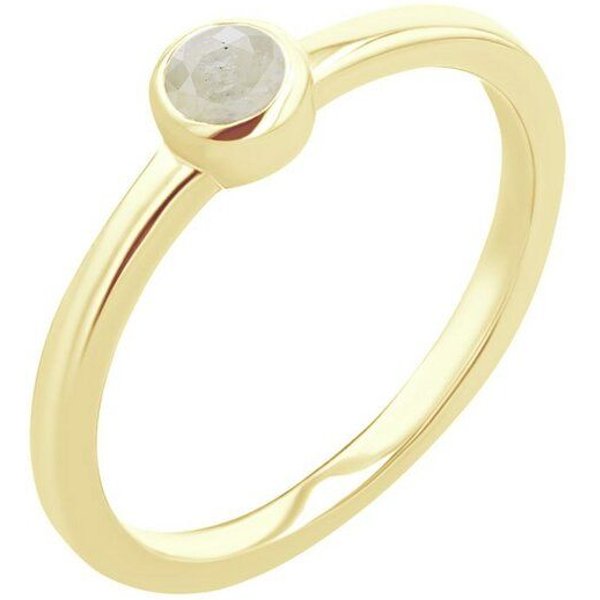 Eppi Minimalistischer Ring mit einem Salt and Pepper Diamanten Emilien