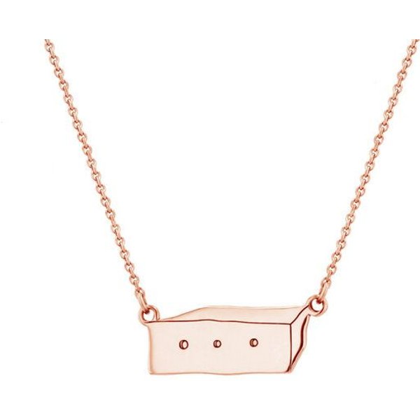Eppi Kette aus Gold mit einem Kasten Der Kleine Prinz