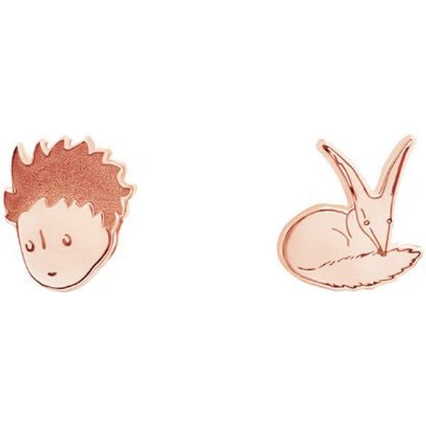 Eppi Ohrstecker aus Gold Der Kleine Prinz und der Fuchs