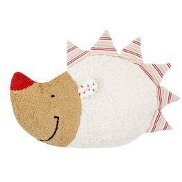Efie Kirschkern-Wärmekissen Igel rot, kbA (organic), Made in Germany