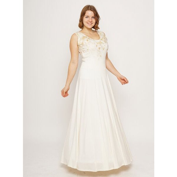 Peaces.bio - handbedruckte Biomode Brautkleid Buchenzauber