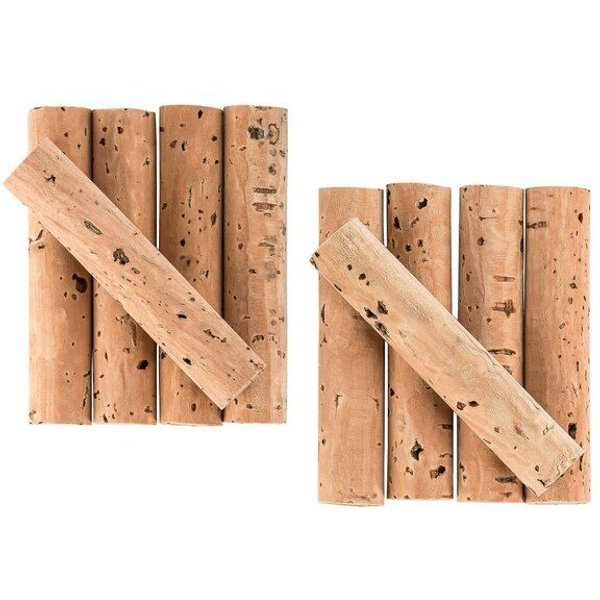 Kork-Deko 10er-Set Korksticks & Bait Drill zum Angeln Ø 8 mm | mit & ohne Bohrer