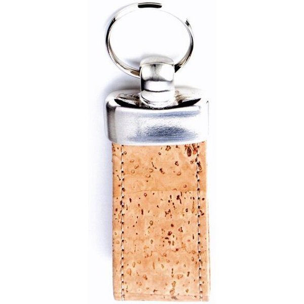 Kork-Deko Schlüsselanhänger aus Kork | türkis, beige, dunkelblau | vegan | Made in Portugal
