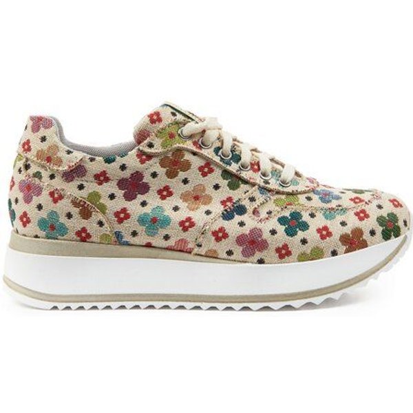 Risorse Future Asia Damensneaker Blümchen White