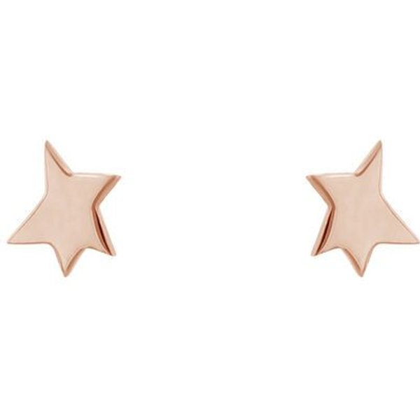 Eppi Silberne Ohrstecker in Sternform Der Kleine Prinz