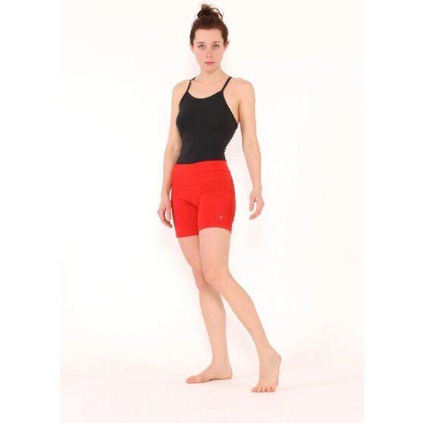 YOIQI Yoga Shorts high + tight aus Biobaumwolle
