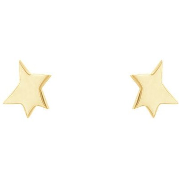 Eppi Ohrstecker aus Gold in Sternform Der Kleine Prinz