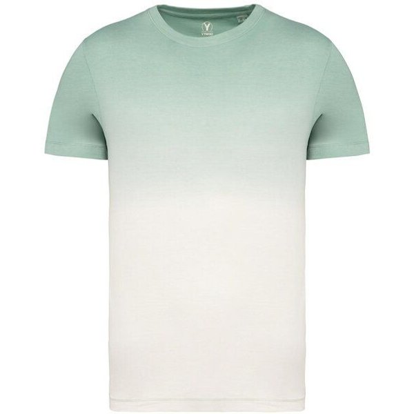 YTWOO Nachhaltiges Unisex-Dip-Dye-T-Shirt aus Bio-Baumwolle