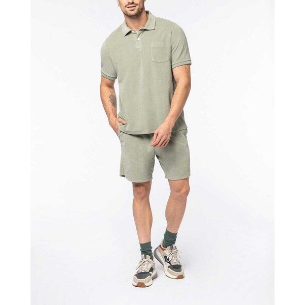 YTWOO Terry Towel Herrenshorts aus Bio-Baumwolle/recyceltem PET | Made in Portugal