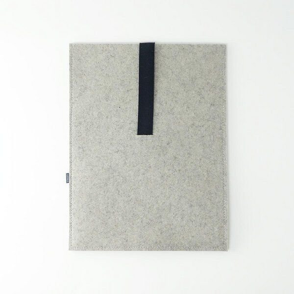 matilda k. manufaktur Minimalistische Hülle aus Wollfilz 'moritz' (mit Einsteckfach) für Tablet | für apple ipad | ipad air | ipad pro 11 | 12,9 zoll