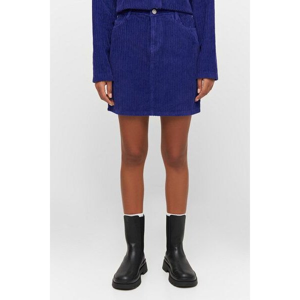 KnowledgeCotton Apparel Cord Rock - Irregular corduroy skirt - aus Bio Baumwolle