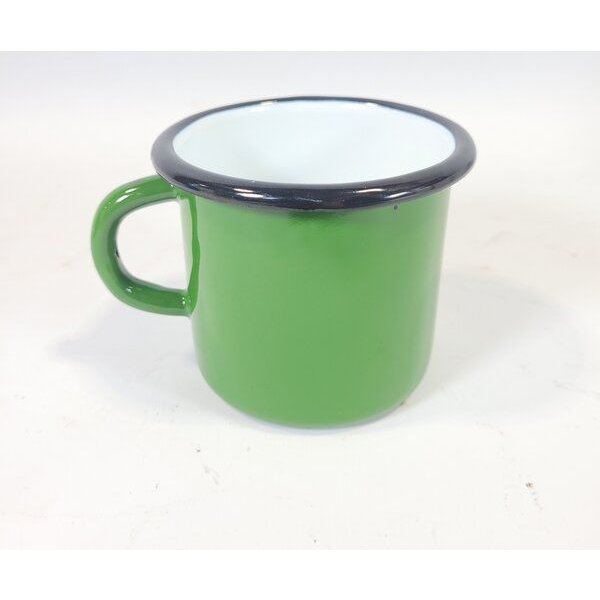 Moogoo Creative Africa Vintage Emaille-Tasse / Becher aus der Ukraine | Fair Trade for Peace