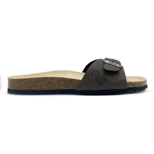 Vegane thies ® Eco Bio Strap Sandale aus rec. PET mit ergonomischem Fussbett
