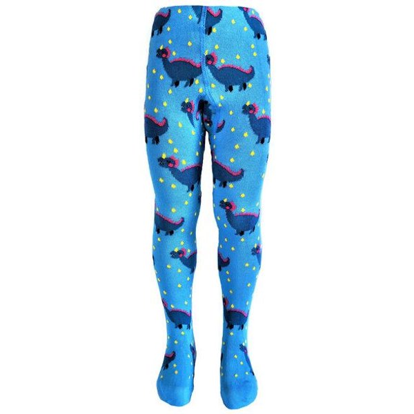 BLS Organic Kinderstrumpfhose im Dinosaurier-Design