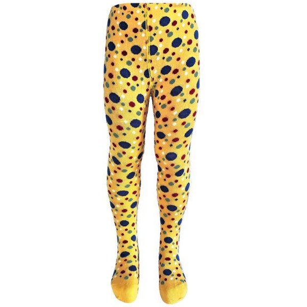 BLS Organic Kinderstrumpfhose mit Punktmuster