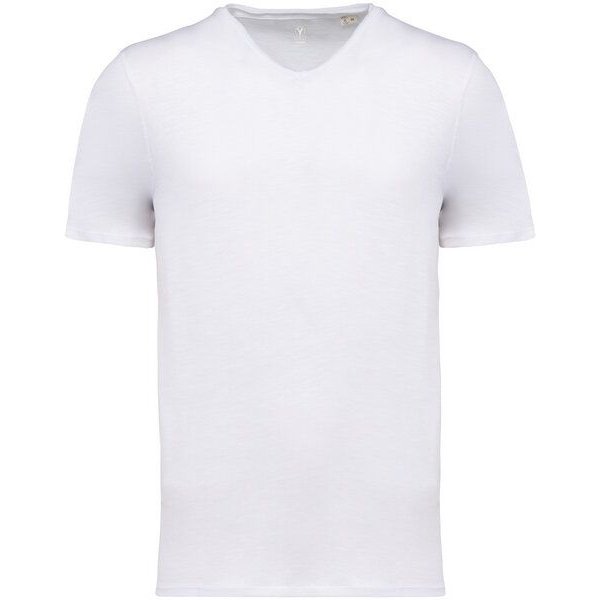 YTWOO Essentials Herren-Slub-T-Shirt aus biologischer Baumwolle
