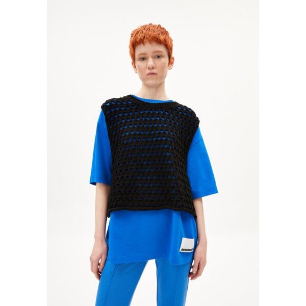 ARMEDANGELS LETIZIAAS - Damen Strickweste Relaxed Fit aus Bio-Baumwolle