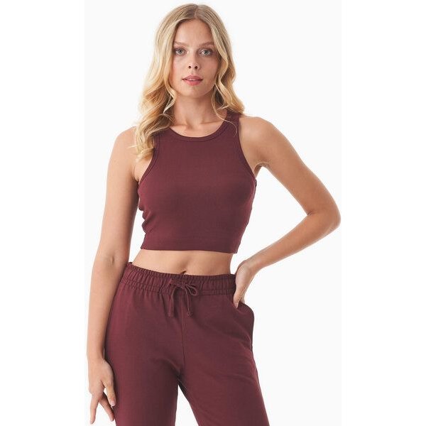ORGANICATION SONNIA | Cropped Rib Top aus Bio-Baumwolle