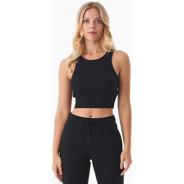 ORGANICATION SONNIA | Cropped Rib Top aus Bio-Baumwolle